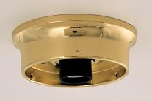  S70/231 - Wired Holder; Brass Finish; 4"