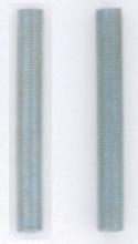 Satco Products Inc. S70/603 - 2 Steel Nipples; 1/8 IPS; Running Thread; 3" Length