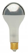Satco Products Inc. S7982 - 300 Watt PS35 Incandescent; Frost Silver Bowl; 1000 Average rated hours; Mogul base; 130 Volt