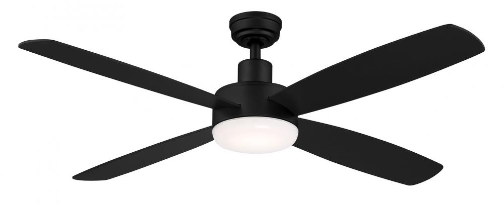 Aeris matte black LED ceiling fan