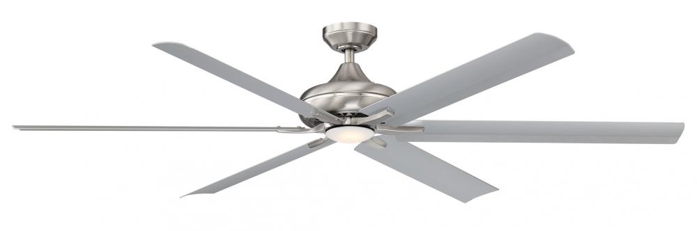Exo 70'' Stainless Ceiling Fan