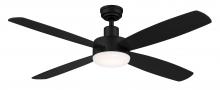 Wind River WR1602MB - Aeris matte black LED ceiling fan