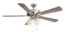 Wind River WR2028MB - Coldwater 52 Inch Indoor/Outdoor Smart Flush Mount Ceiling Fan