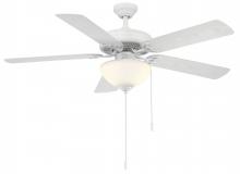 Wind River WR2123MW - Dalton 52 inch indoor/outdoor ceiling fan w/Light Kit