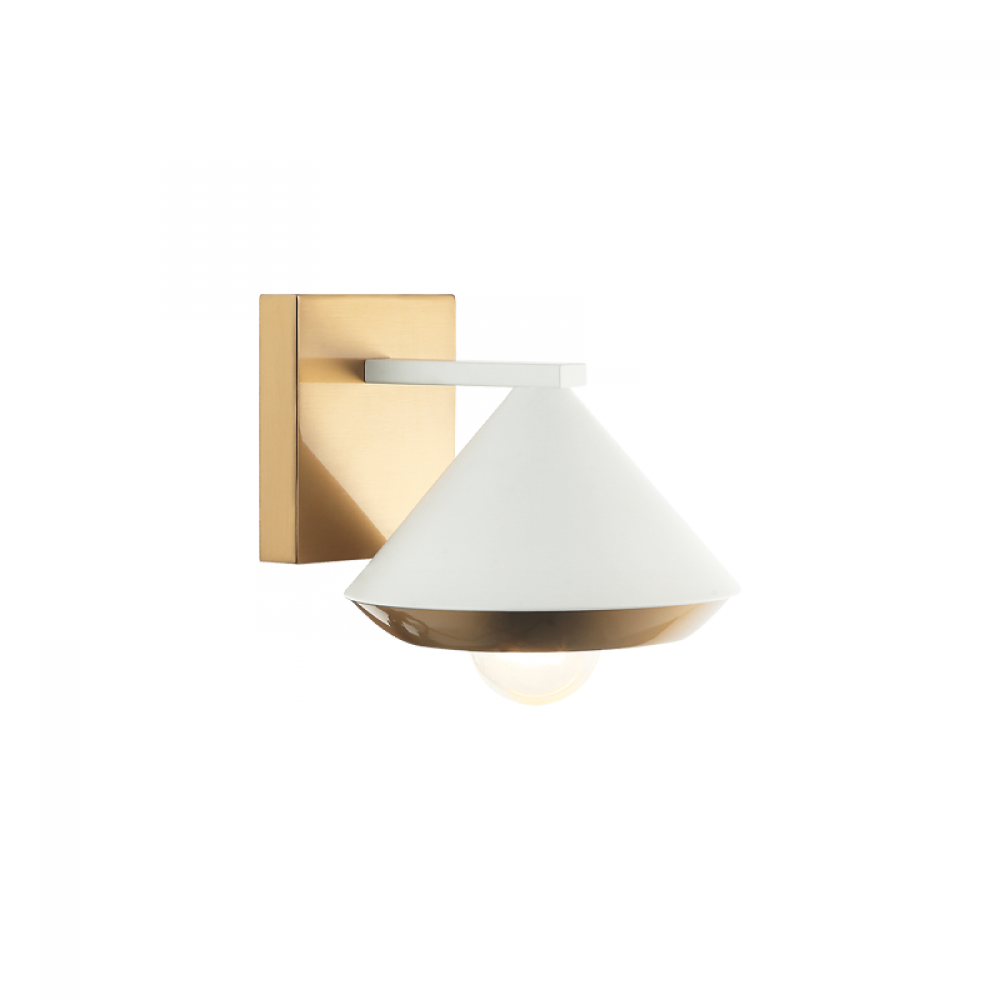 Velax White Wall Sconce
