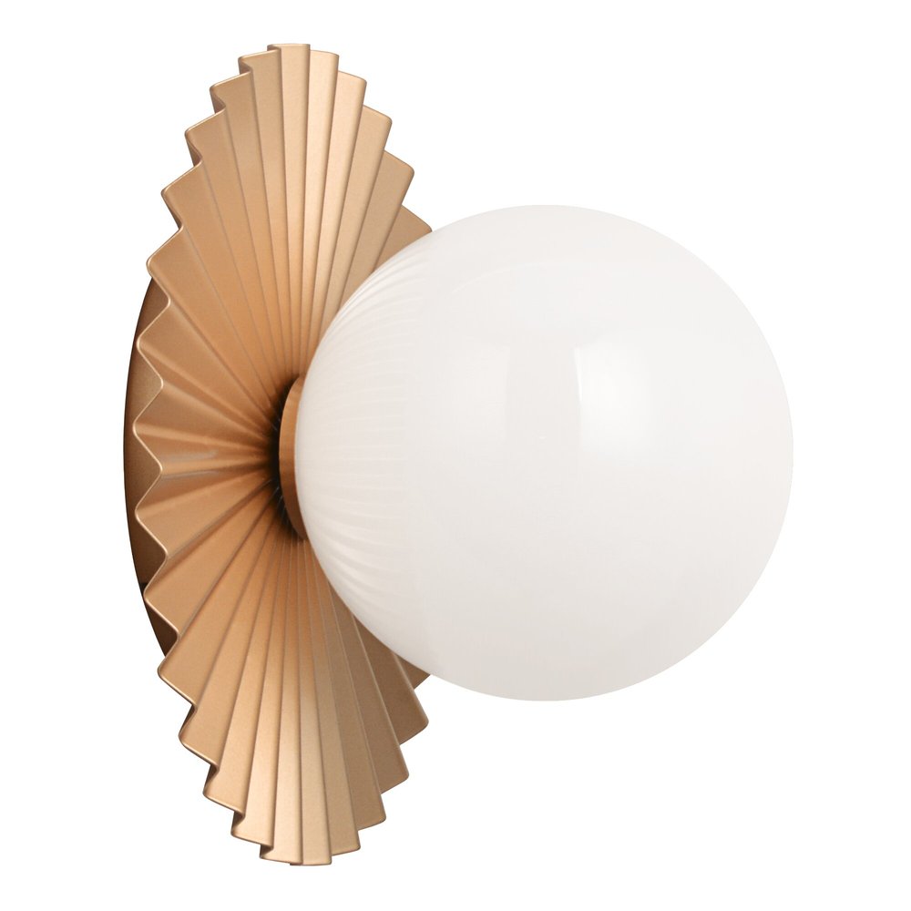 Modern Ruff Wall Sconce, Ceiling Mount