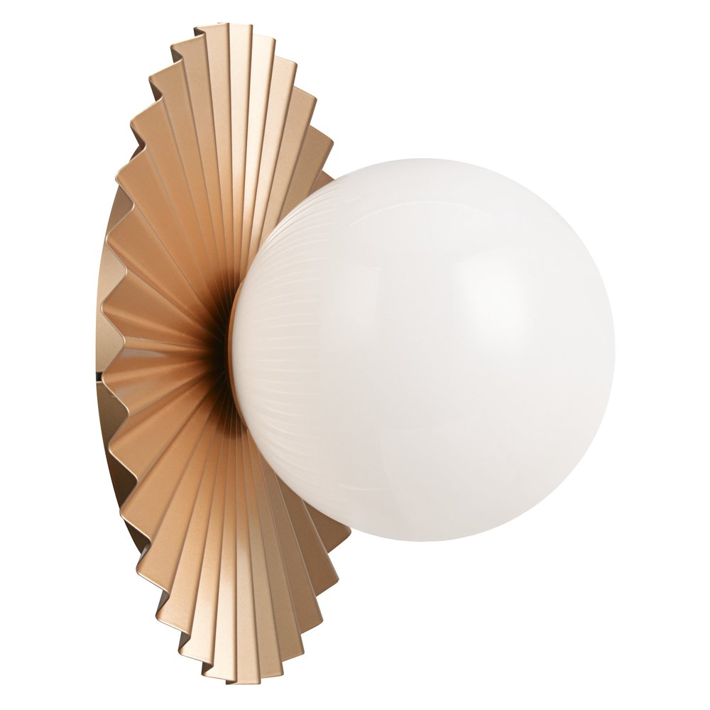 Modern Ruff Wall Sconce, Ceiling Mount