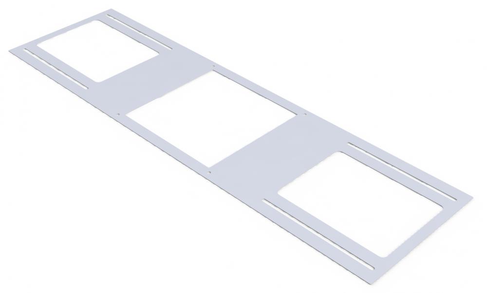 Brio disc light mounting plate, 6" square