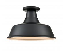 Millennium RCLWF14-SB - R Series 1-Light Classic Warehouse Shade Satin Black