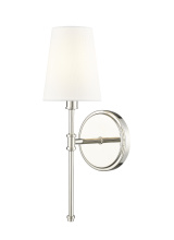 Millennium 16201-PN - Adorra 15" High 1-Light Wall Sconce - Polished Nickel