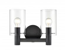  55102-MB - Apolla 2-Light Vanity Matte Black