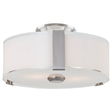  DVP14532SN-SSOP - Zurich 3 Light Flush Mount