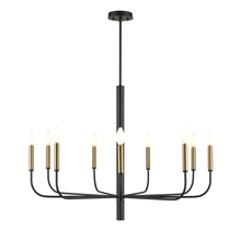  DVP44029MF+GR - Olivia 9 Light Chandelier