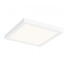 Dals CFLEDSQ10-CC-WH - 10 Inch Square Indoor/Outdoor LED Flush Mount