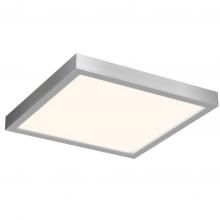 Dals CFLEDSQ14-CC-SN - 14 Inch Square Indoor/Outdoor LED Flush Mount