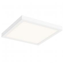 Dals CFLEDSQ14-CC-WH - 14 Inch Square Indoor/Outdoor LED Flush Mount
