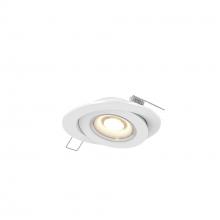 Dals FGM3-CC-WH - 3" Flat Gimbal Recessed