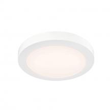  FMM09-CC-WH - Metal Flush Mount, 5CCT