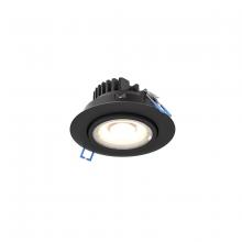 Dals GMB4-CC-BK - 4 Inch Round Recessed LED Gimbal Light In 5CCT