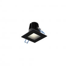 Dals RGR2SQ-CC-BK - 2 Inch Square Indoor/Outdoor Regressed Gimbal Down Light