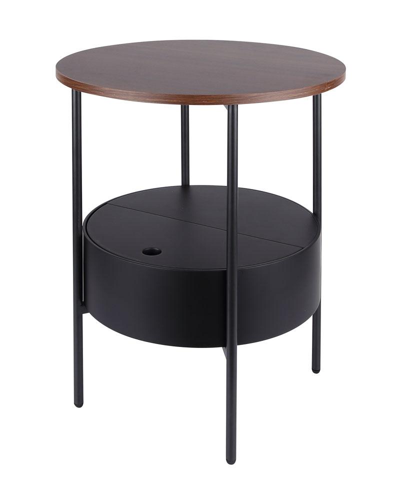 Furniture, Hutton, 203494-04TZ, Round Side Table, 18.875" W x 21.625" H x 18.875