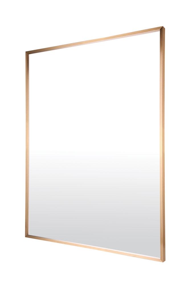 Mirror, Metal Frame Mirror, 24.75inch W x 32.75inch H x 1inch D