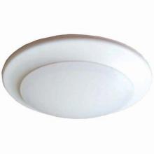 Canarm LED-SM6DL-WT-C - LED Disk, 6 IN White Color Trim, 15W Dimmable, 3000K, 1000 Lumen, Surface Mounte