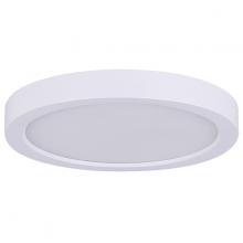 Canarm LED-SM7DL-WT-C - LED Disk, 7" White Color Trim, 15W Dimmable, 3000K, 850 Lumen, Surface Mounted,