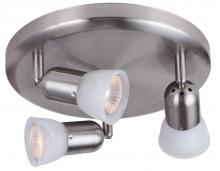 Canarm ICW356A03BPT10 - James 1 Light Ceiling Light, Brushed Pewter Finish