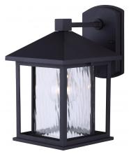 Canarm IOL283BK - WEST, 1 Lt Outdoor Down Light, MBK Color, Water Mark Glass, 100W Type A