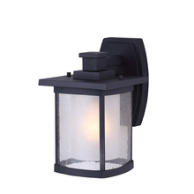 Canarm IOL236BK - Outdoor, 1 Light Outdoor Down Light, Seeded/Frost Glass, 100W Type A, 6 1/2"W x 10 1/4"H x 8
