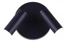 Canarm LCW211A02BK - KELBY Matte Black Ceiling Light