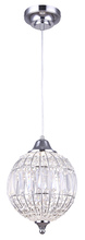 Canarm LPL145A09CH - TILLY, 8 1/2" LED Chain Pendant, Crystal, 15.5W LED (Integrated), Dimmable, 750