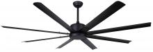  CP72EZR8BK-NLW - Ezra Black Ceiling Fan