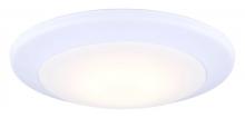 Canarm LED-SM6DL-WT-C - LED Disk, 6 IN White Color Trim, 15W Dimmable, 3000K, 1000 Lumen, Surface mounted