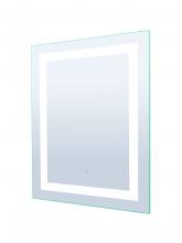 Canarm LM101A2331D - 23.6" x 31.5" LED Square Mirror with Touch Button