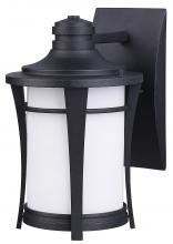 Canarm IOL138BK - Maya 1 Light Outdoor Lantern, Black Finish