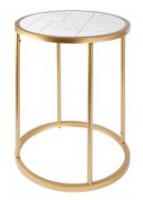 Canarm 203602-01 - Harlo Gold Accent Table