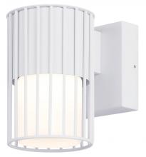  LOL650WH - JAVON LED Integrated Outdoor Lantern Light, White Finish