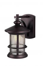 Canarm IOL152ORB - Treehouse, Spec. IOL152ORB, 9 .75 IN 1 Bulb Outdoor Downlight, Seeded Glass, 100W Type A