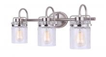  IVL707A03BN - Arden 3 Light Vanity, Nickel Finish