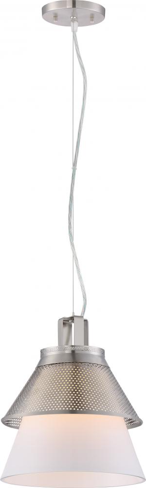 Kyto - LED 10" Pendant with White Opal Glass