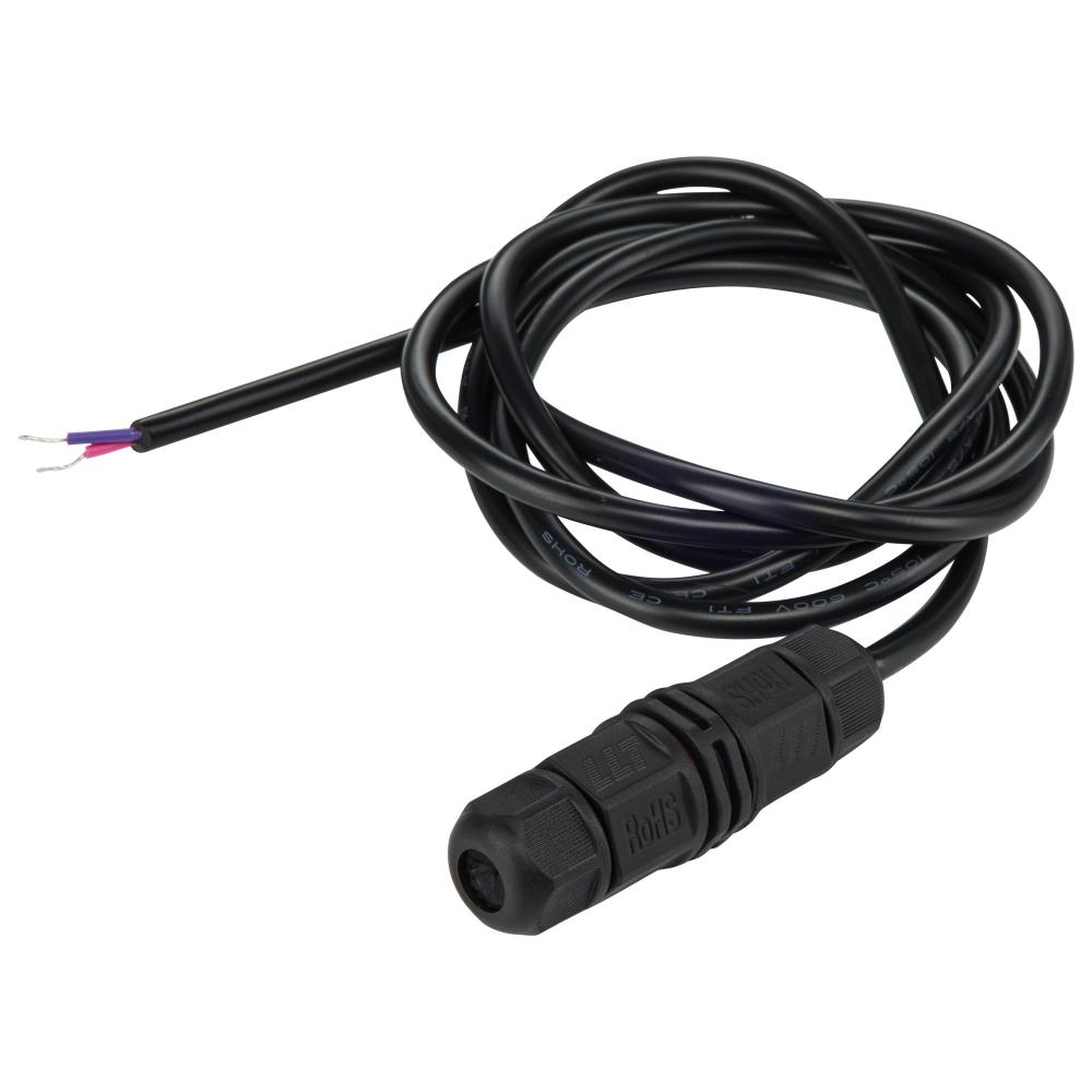 Whip Connector; 5.5 Foot; IP68 Rated; Black; 0-10V Dimming