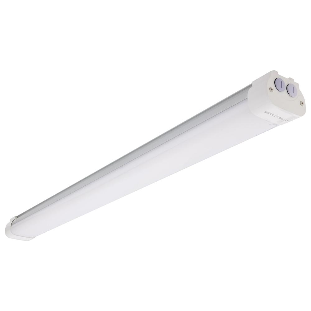 4 Foot; LED Tri-Proof Linear Fixture; CCT & Wattage Selectable; IP65 and IK08 Rated; 0-10V Dimming;
