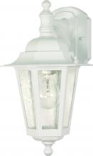  60/3473 - Cornerstone - 1 Light - 13" - Wall Lantern - Arm Down with Clear Seed Glass; Color retail