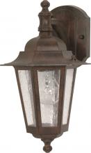  60/3474 - Cornerstone - 1 Light - 13" - Wall Lantern - Arm Down with Clear Seed Glass; Color retail