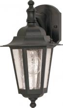  60/3475 - Cornerstone - 1 Light - 13" - Wall Lantern - Arm Down with Clear Seed Glass; Color retail
