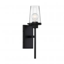 Nuvo 60/6679 - Rector -1 Light Wall Sconce - with Clear Seedy Glass - Aged Bronze Finish