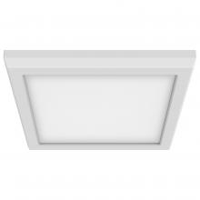 Nuvo 62/1714 - Blink Pro - 11W; 7in; LED Fixture; CCT Selectable; Square Shape; White Finish; 120V