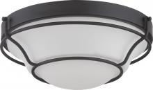 Nuvo 62/528 - Baker - LED Flush Fixture with Satin White Glass